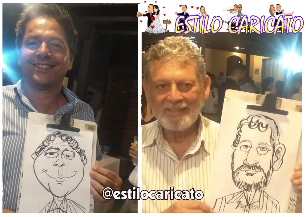 Caricaturista ao vivo no Rio de janeiro: Saquarema