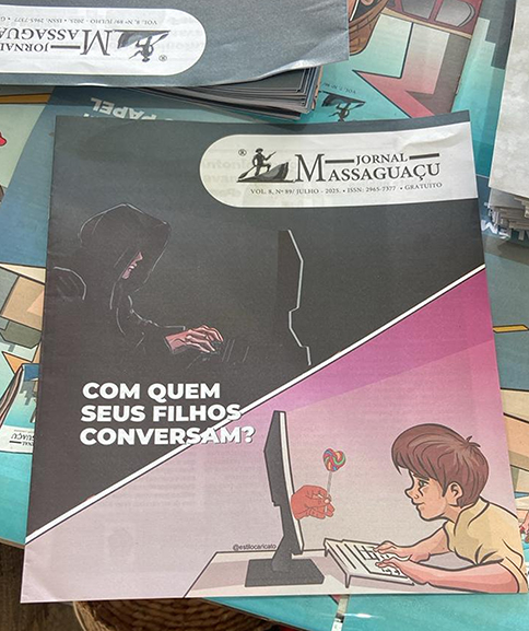 Ilustração: pedofilia na internet!