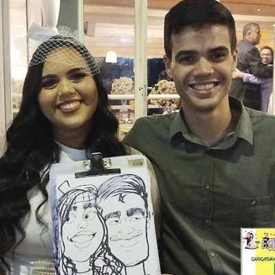 Caricatura ao Vivo: A Atração que Encanta Casamentos