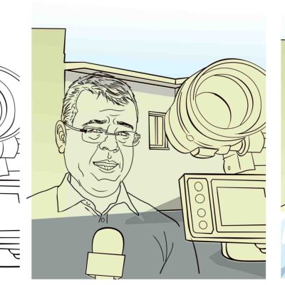 Ilustração Editorial: Capa para o Jornal Massaguaçu