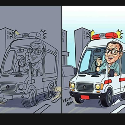 Ilustrador Profissional: Charge para o Jornal Massaguaçu